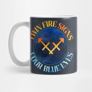 Twin Fire Signs Taylor Swift Mug